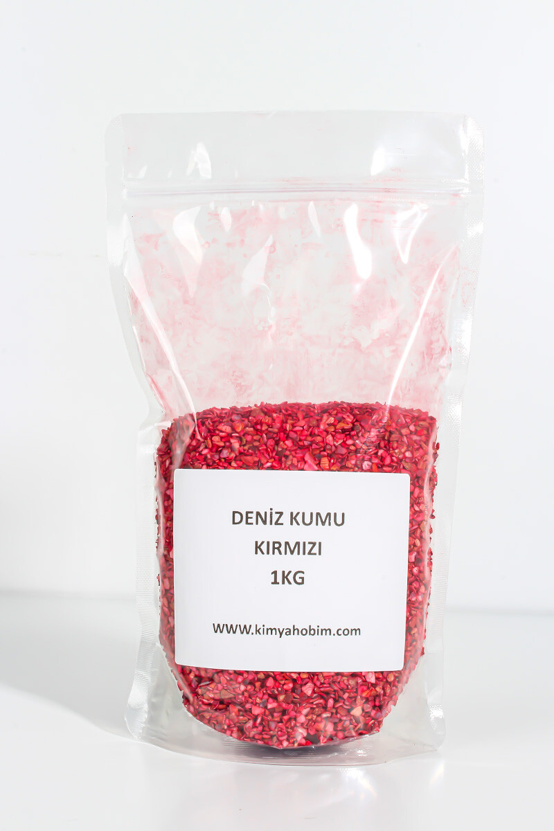 Deniz Kumu Kırmızı 1KG - 