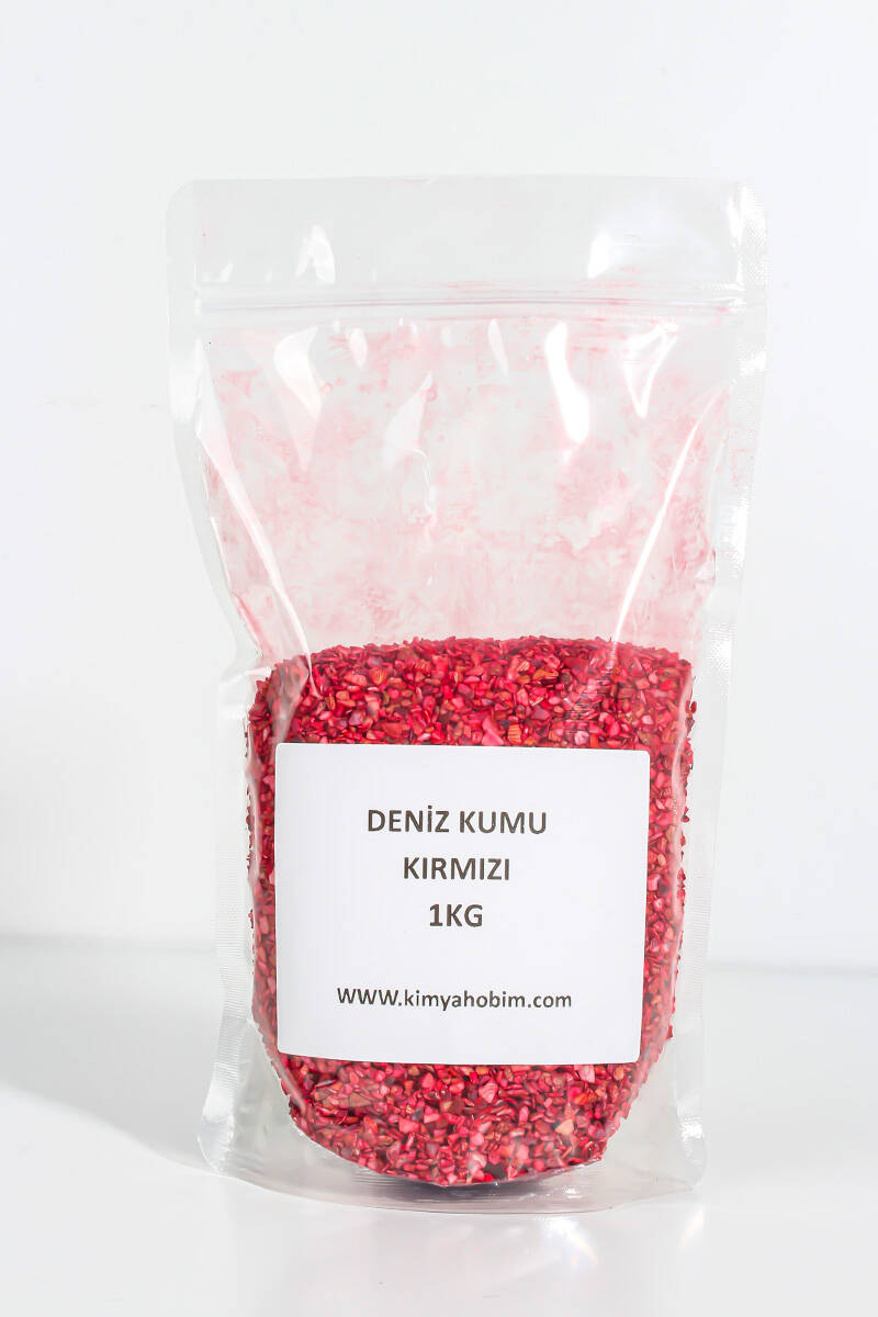 Deniz Kumu Kırmızı 1KG - 1