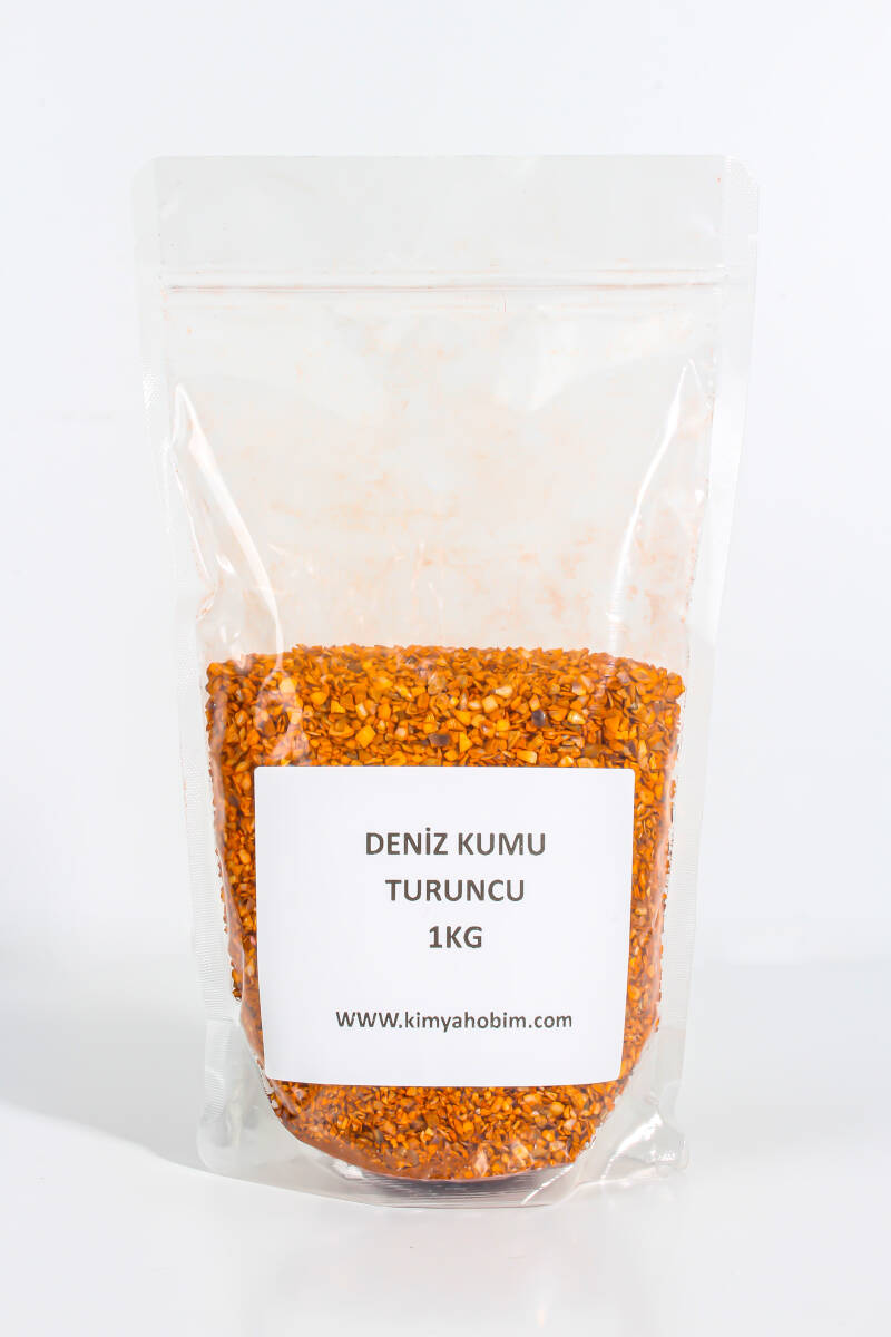 Deniz Kumu Turuncu 1KG - 1