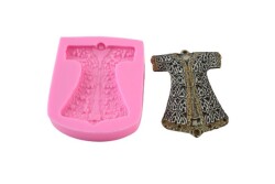 Desenli Kaftan Silikon Kalıbı PANO-54 - 