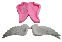 Dev Kanatlı Melek Silikon Kalıp KHME07 - 