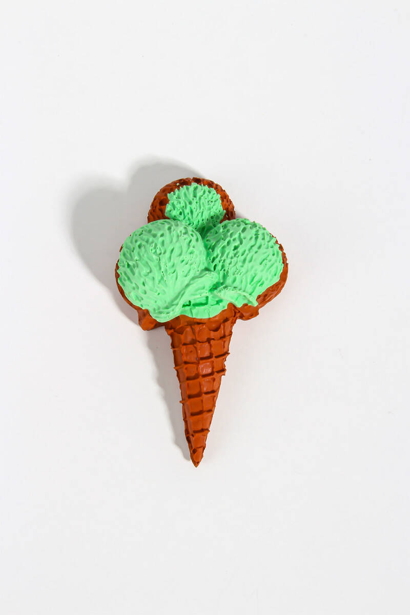 Dondurma Külah Detaylı Silikon Mum Kalıbı KHPANO119 - 1