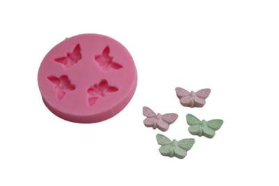 Kelebek Silikon Kalıbı 4'lü KHHA01 - 1