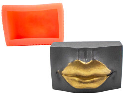 Dudak Silikon Mum Kalıbı KHM172 - 