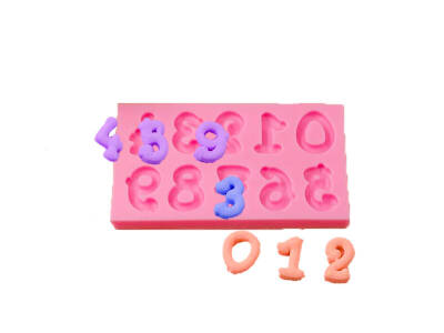 El Yazısı Rakam Silikon Kalıbı H-22 - 1