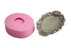 Elips Çerçeve Silikon Kalıbı ÇE-01 - 