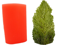 Eliptik Yaprak Silikon Mum Kalıbı KHM170 - 