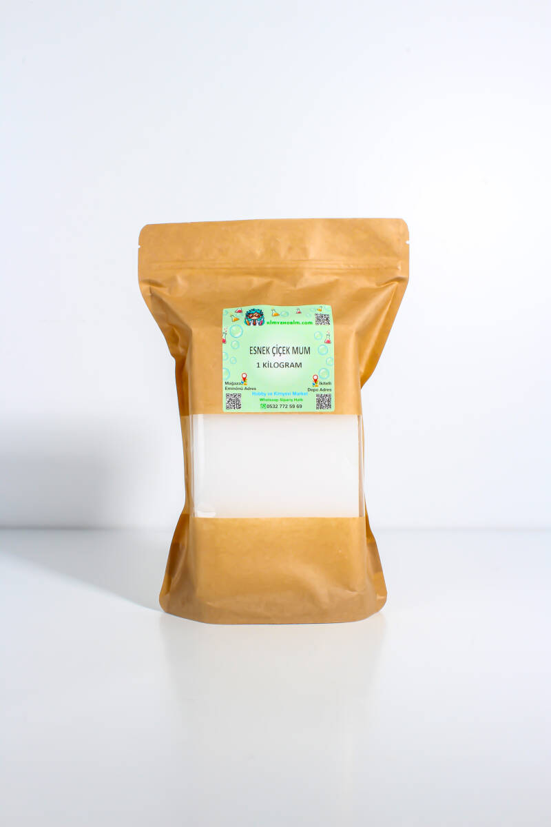 Esnek Çiçek Mum Parafini 1KG - 1