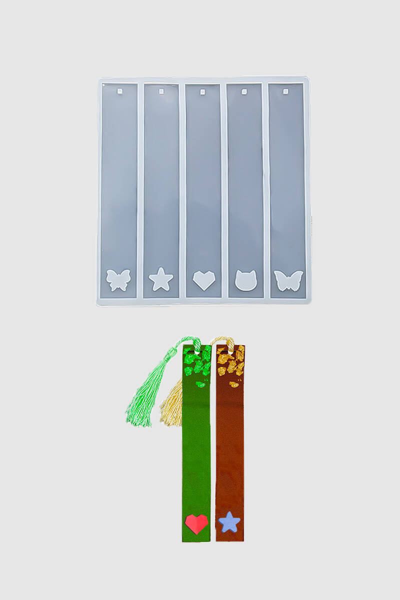 Figürlü Kitap Ayracı Epoksi Silikon Kalıbı KHE856 - 1