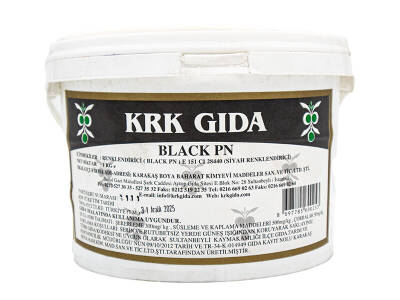 Food Black PN E151 Siyah Gıda Boyası 1 KG - 1