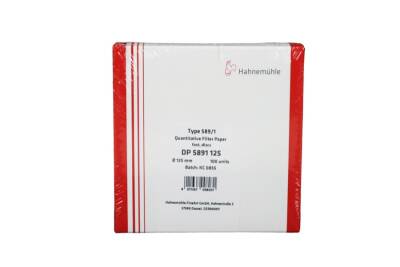 Fp 589 / 1 Siyah Filtre Kağıdı 125 MM - 2