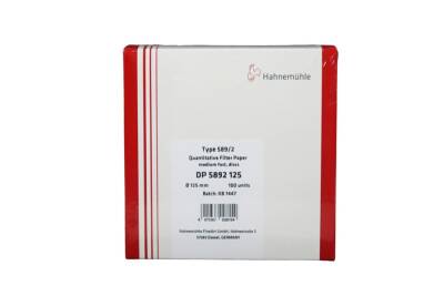 Fp 589 / 2 Beyaz Filtre Kağıdı 125 MM - 1