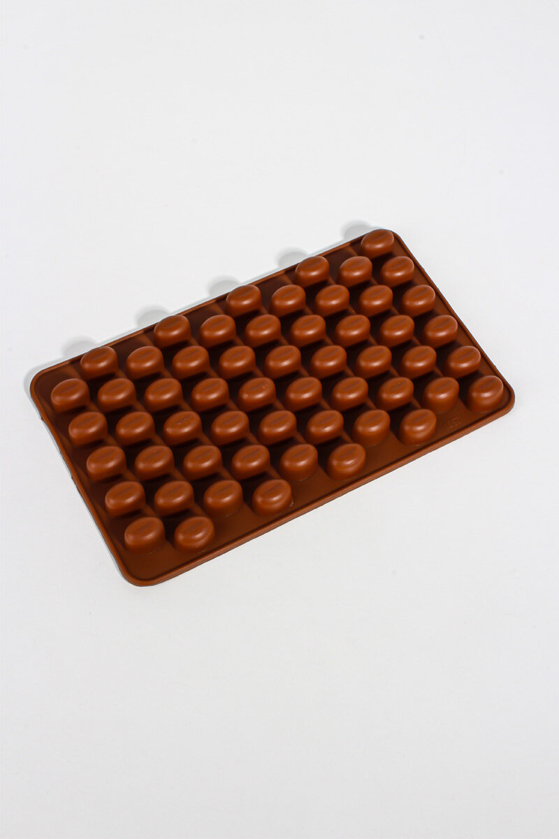 Gerçekçi Kahve Çekirdeği Formlu Çok Amaçlı Silikon Kalıbı - 2