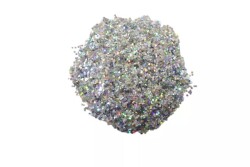 Gri Yuvarlak Glitter Epoksi Süsleme Aksesuarı 5 GR - 3