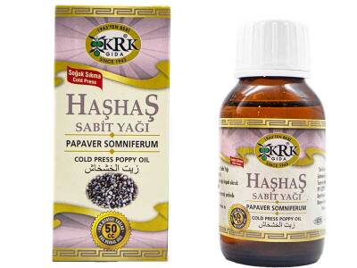 Haşhaş Sabit Yağı 50CC 12Adet - 1