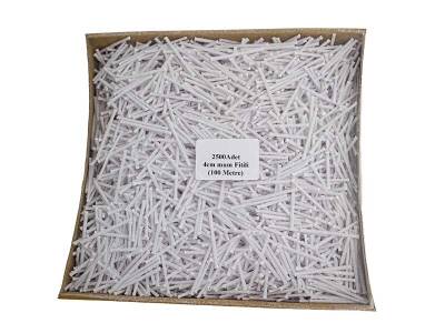 Hazır Mum Fitili Beyaz 4 Cm 2500 Adet / 100 Metre - 1