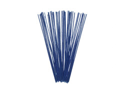 Hazır Mum Fitili Mavi 25 Cm 40 Adet / 10 Metre - 2