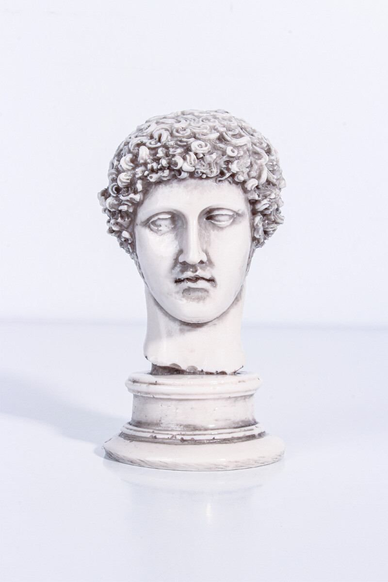 Hermes Büst Silikon Mum Kalıbı KHM266 - 