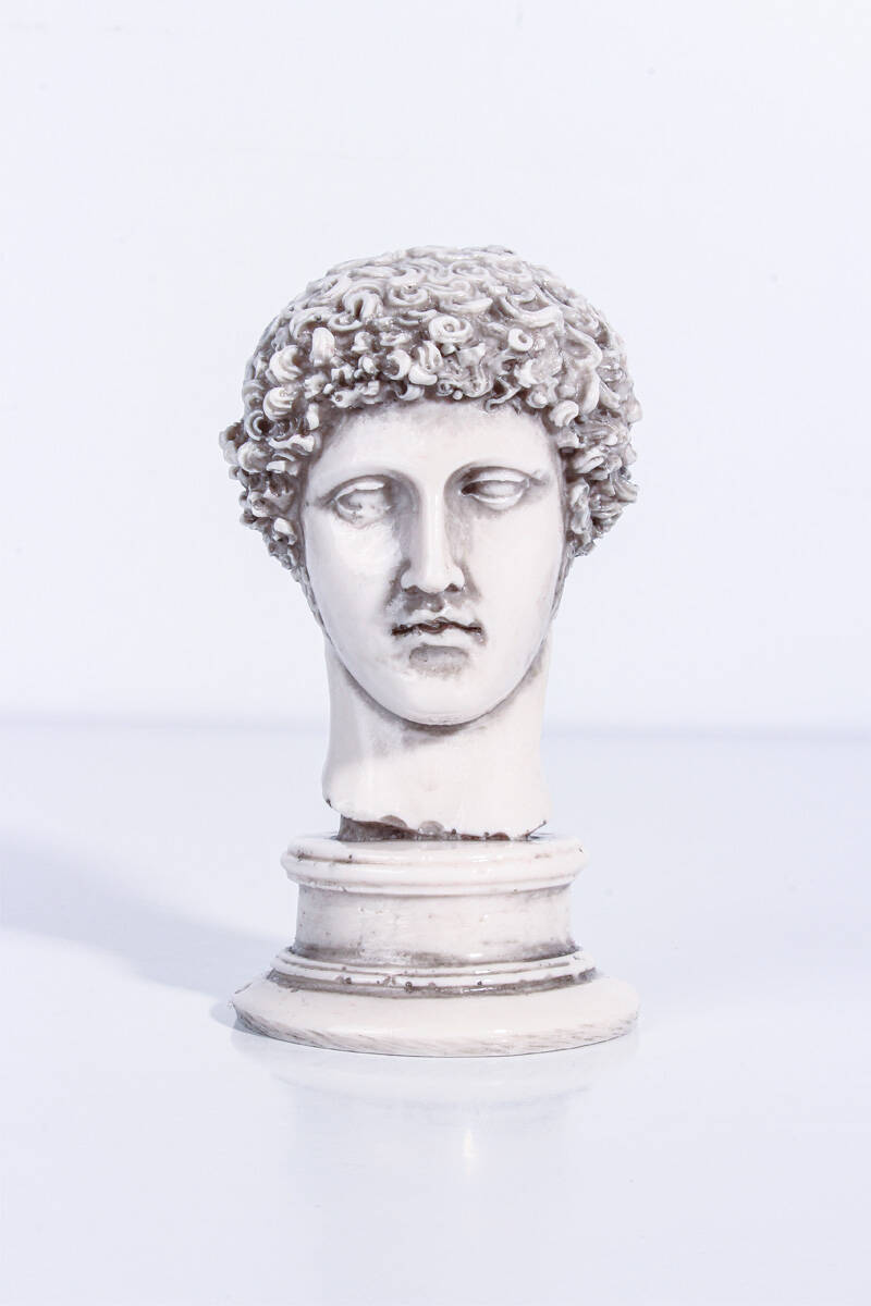 Hermes Büst Silikon Mum Kalıbı KHM266 - 1