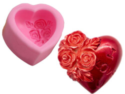 I Love You Kalp Silikon Kalıbı KHGUL03 - 