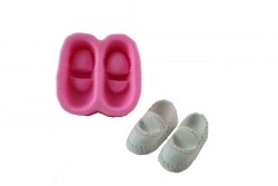 İkili Kız Ayakkabı Silikon Kalıbı ÇO-141 - 