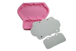 İkili Taban Silikon Kalıbı ÇE-58 - 