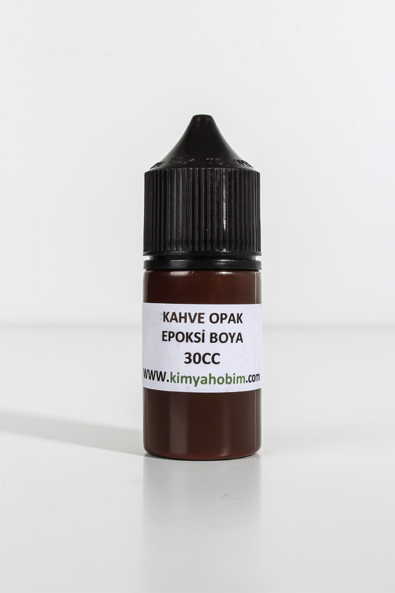 Kahverengi Opak Epoksi Boya 30CC - 