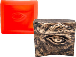 Göz Detaylı Silikon Mum Kalıbı KHM173 - 