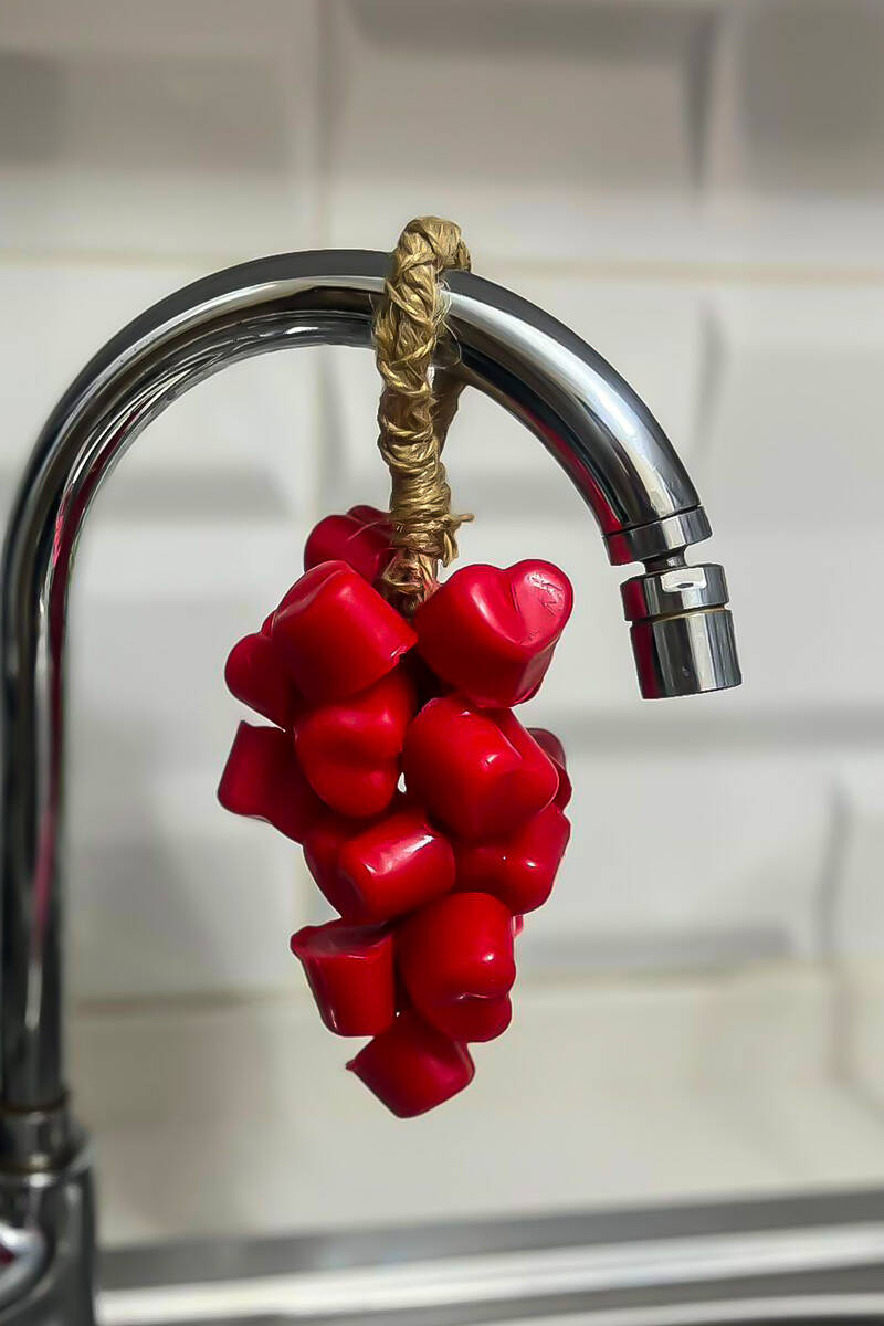 Kalp Salkım Sabun Kalıbı KHKSSK2025 - 3