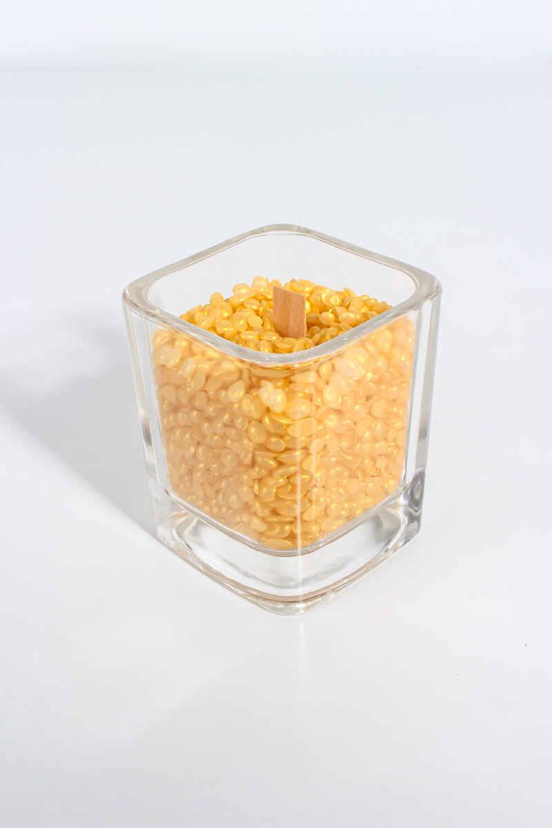 Kare Cam Kase Mum Kasesi 230CC 10 Adet - 2