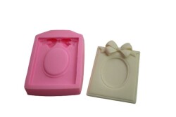 Kare Fiyonklu Çerçeve Silikon Kalıbı ÇE-09 - 