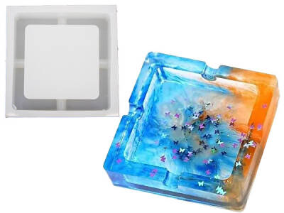 Kare Küllük Epoksi Reçine Kalıbı KHE701 - 1