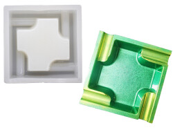 Kare Puro Küllük Epoksi Reçine Kalıbı KHE763 - 