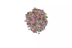 Karışık Renkli Gül Desenli Epoksi Süsleme Aksesuarı 6 GR - 3