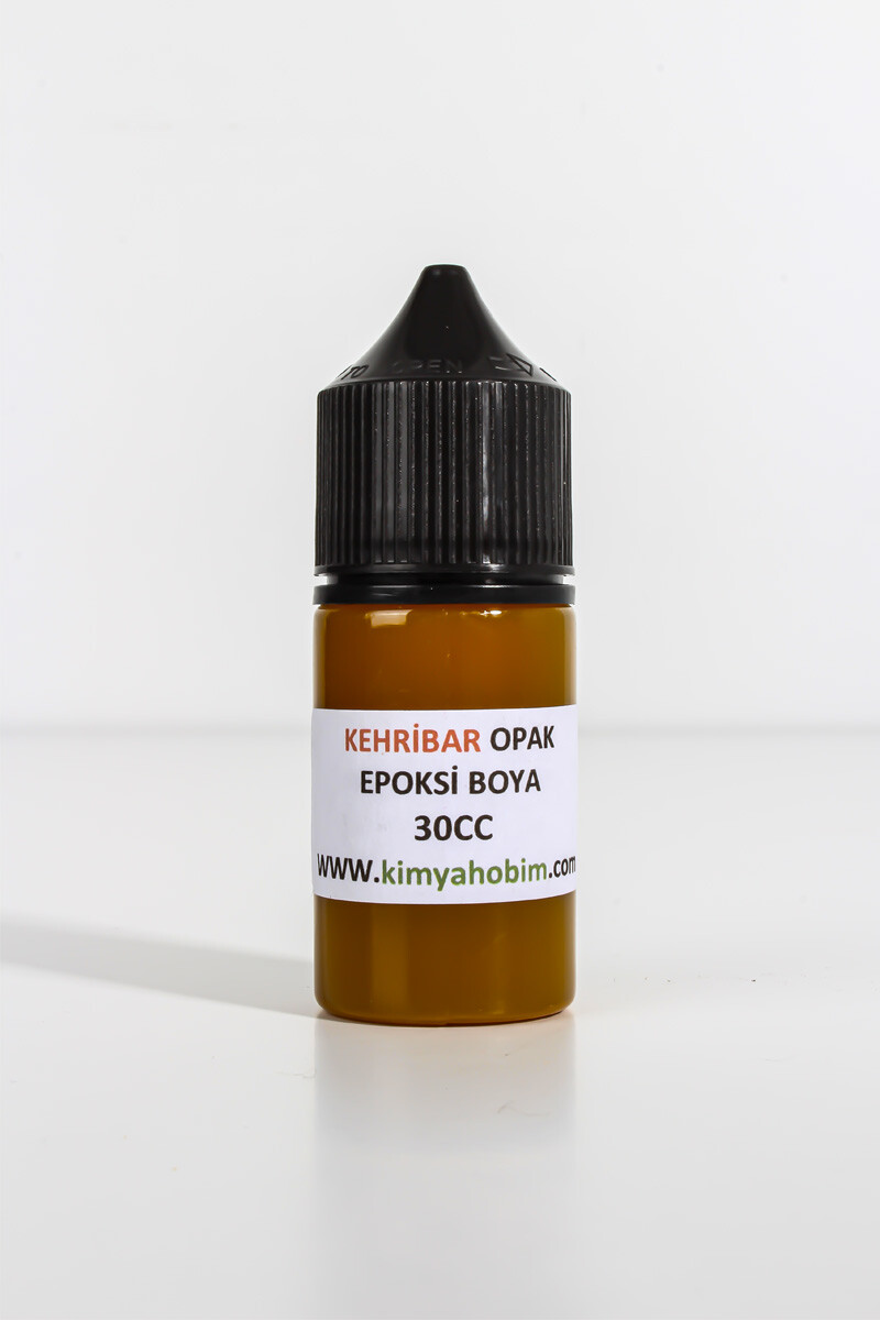 Kehribar Opak Epoksi Boya 30CC - 