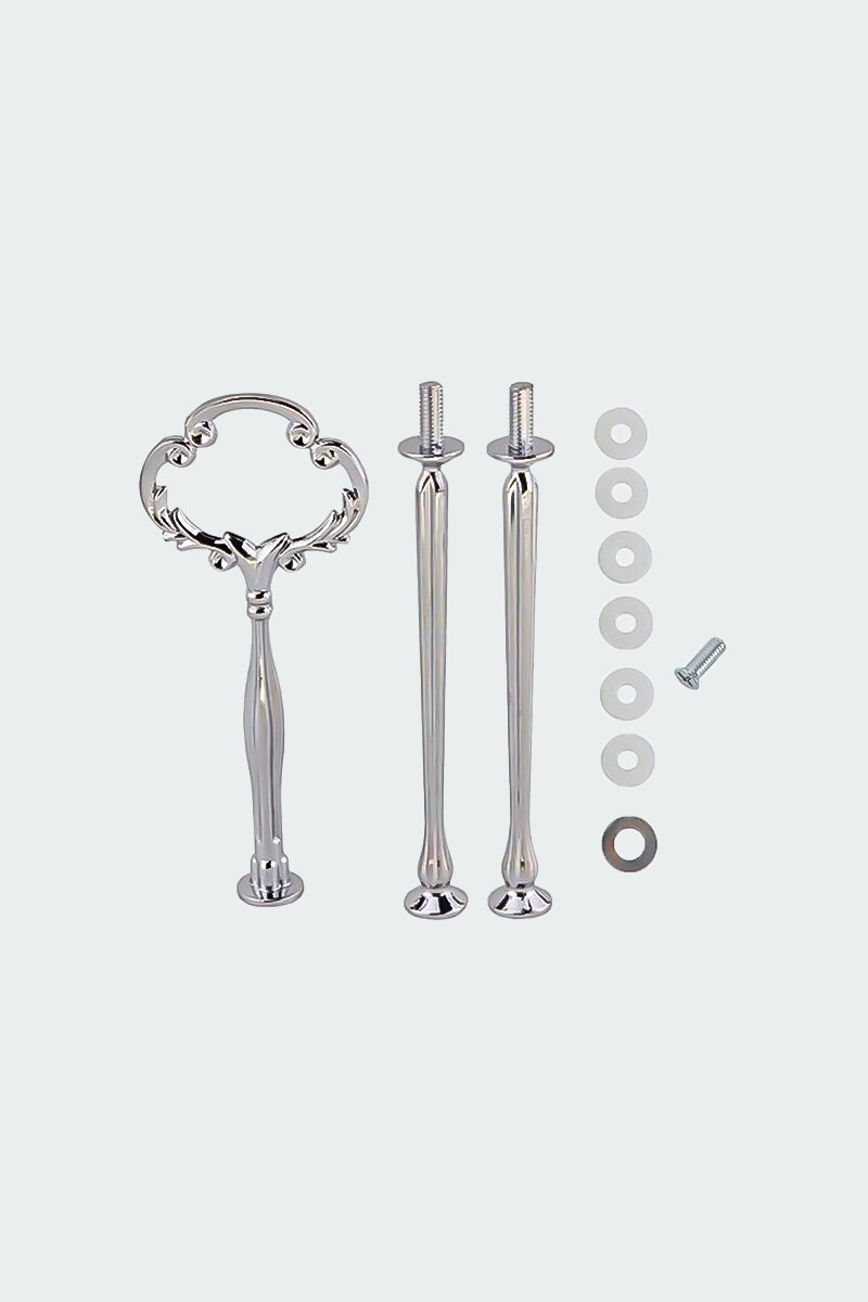 Kek Standı Demiri Kulp Aparatı Gümüş Renk - 