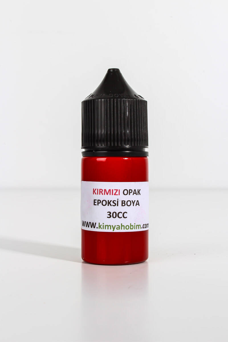 Kırmızı Opak Epoksi Boya 30CC - 1