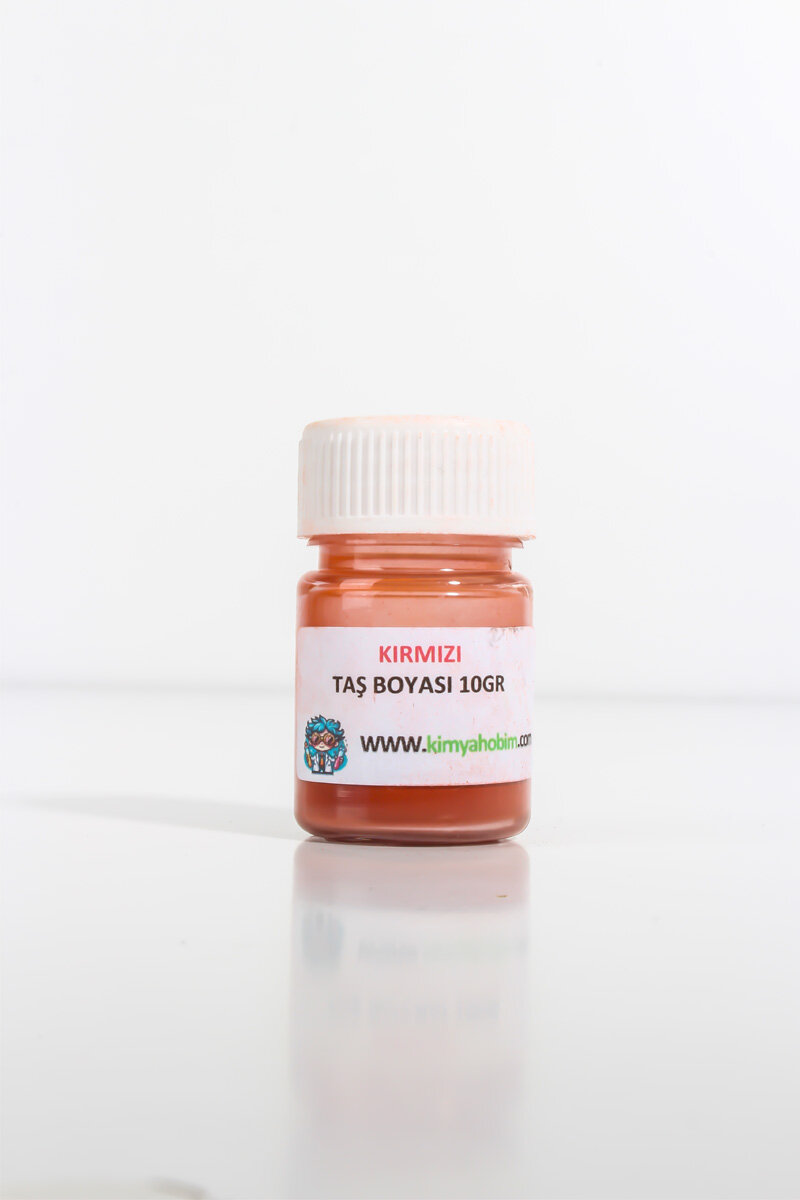 Kırmızı Taş Boyası Toz 10GR - 