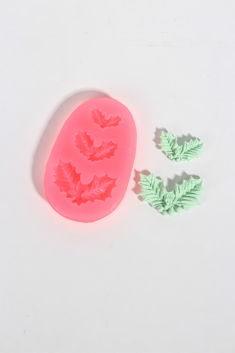 Kokina Yaprak Silikon Mum Kalıbı KHM320 - 1