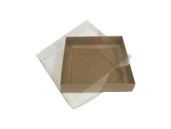 Kraft Asetat Kutu 15-15-3 CM 25 Adet - 