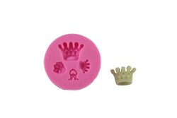 Kral-Kraliçe Tacı Silikon Kalıbı ÇO-106 - 
