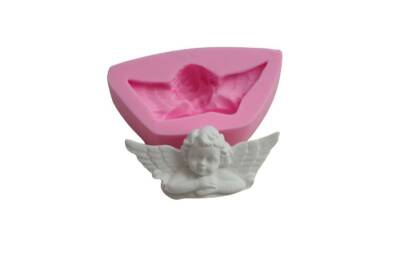 Küçük Büst Melek Silikon Kalıbı KHME13 - 1