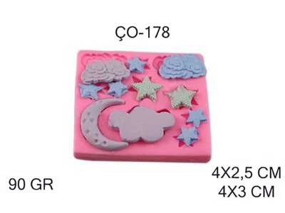 Küçük Objeler Silikon Kalıbı KHCO178 - 1