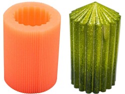 Silindir Sütun Silikon Mum Kalıbı KHM237 - 