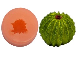 Yuvarlak Kaktüs Silikon Mum Kalıbı KHM211 - 