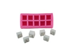 Küp Rakam Silikon Kalıbı H-21 - 