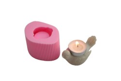 Kuş Mumluk Silikon Kalıbı MUM-14 - 