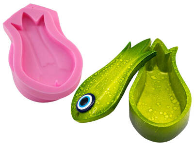 Lale Kutu Silikon Kalıbı KHKUTU06 - 1