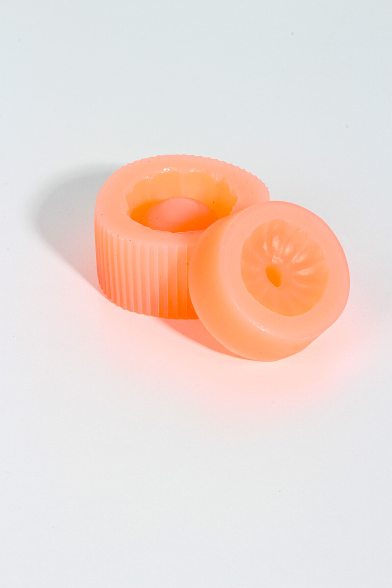 Bal Kabağı Kapaklı Sukulent Beton Taş Tozu Silikon Kalıbı KHB90 - 4