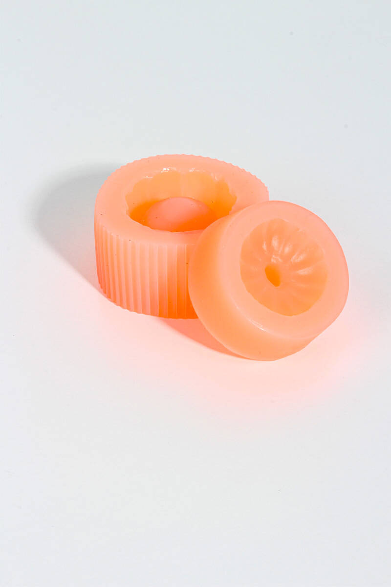 Bal Kabağı Kapaklı Sukulent Beton Taş Tozu Silikon Kalıbı KHB90 - 4